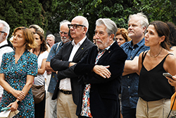 Jordi Sierra i Fabra inaugura l'exposició 50 Anys Creant Histories al Palau Robert de Barcelona (13/09/22) 